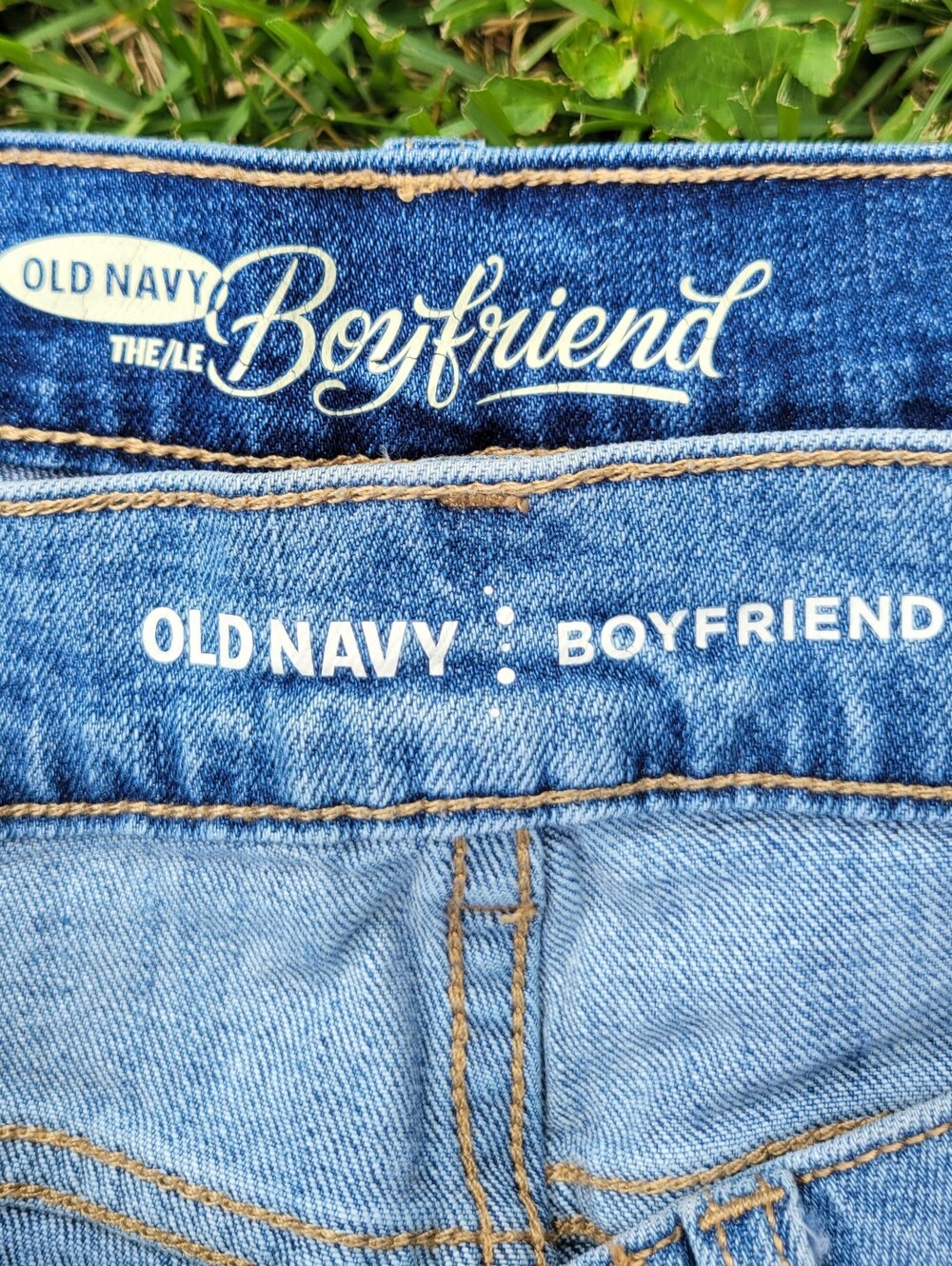 Set of Two Old Navy Boyfriend Shorts, Womens Size 2, Rolled Hem, Measures 29W - Picture 10 of 10
